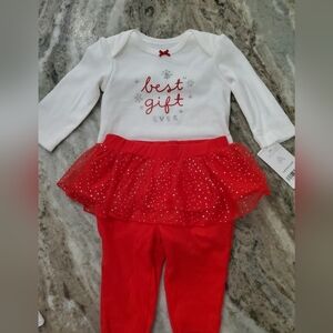 Carters Baby girl 3 month 2 pc tutu outfit NWT